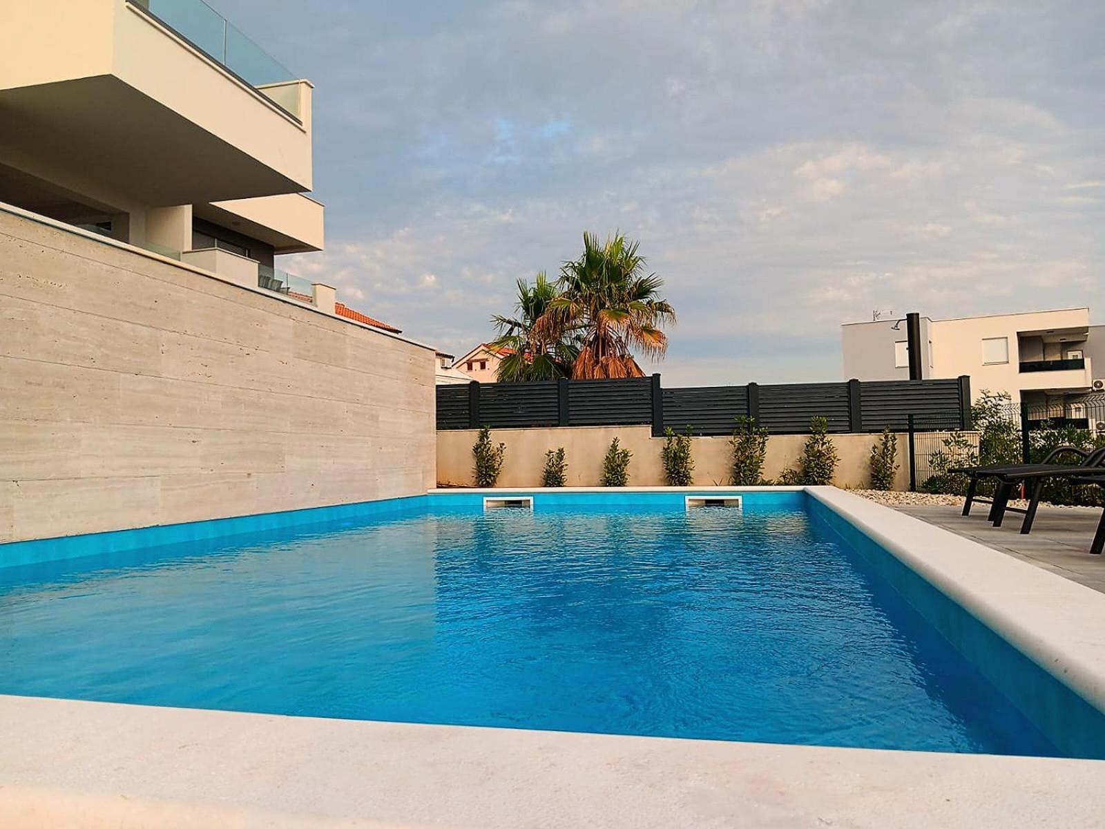 Villa Poseidon Novalja Bagian luar foto
