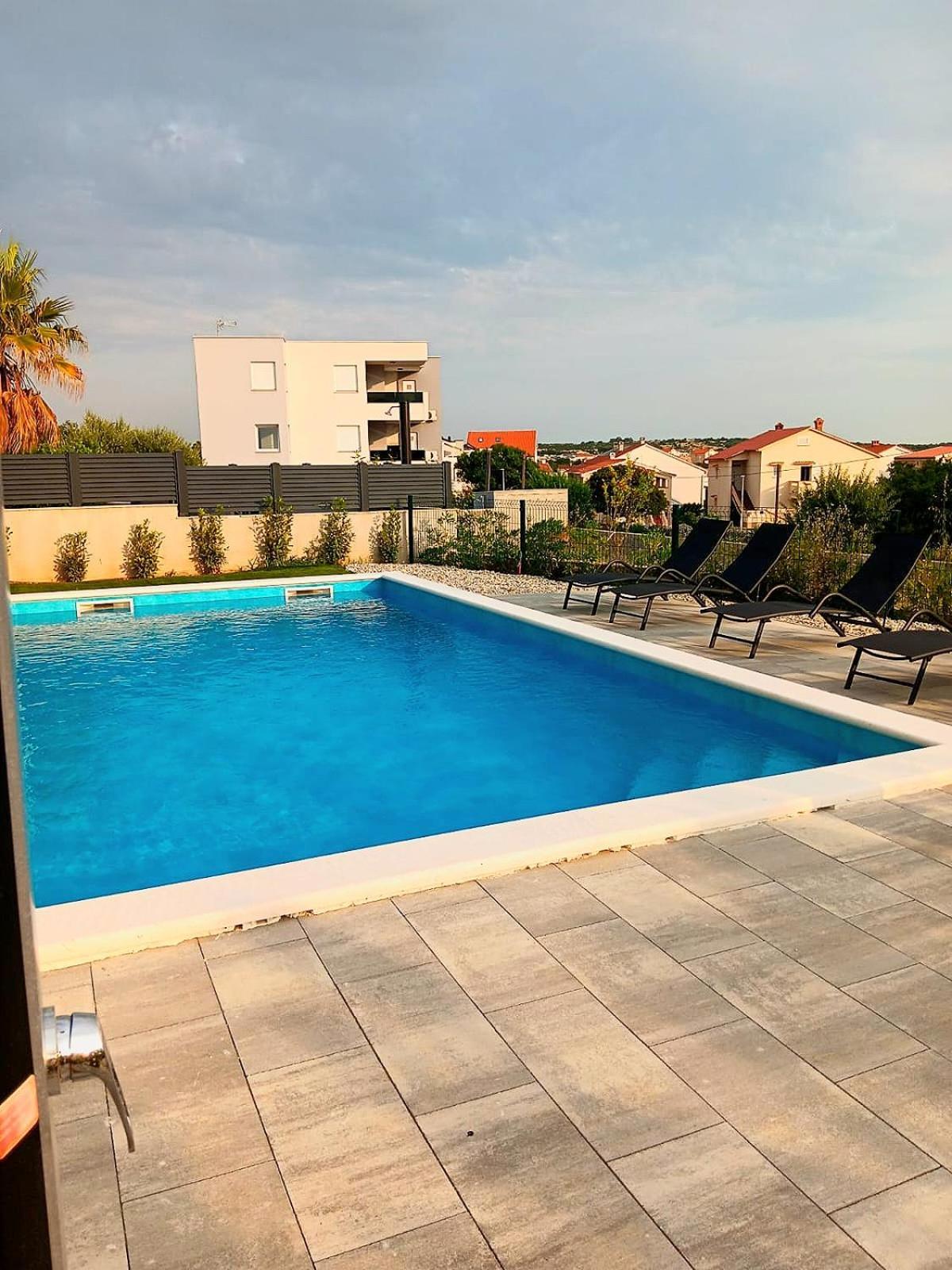 Villa Poseidon Novalja Bagian luar foto