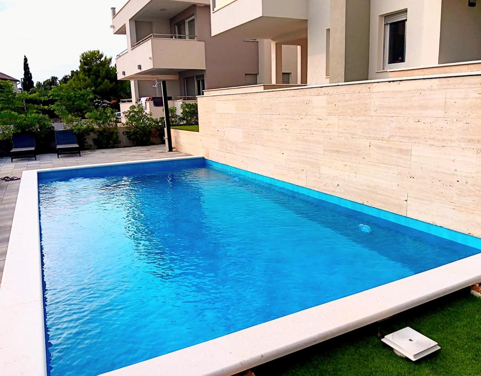 Villa Poseidon Novalja Bagian luar foto