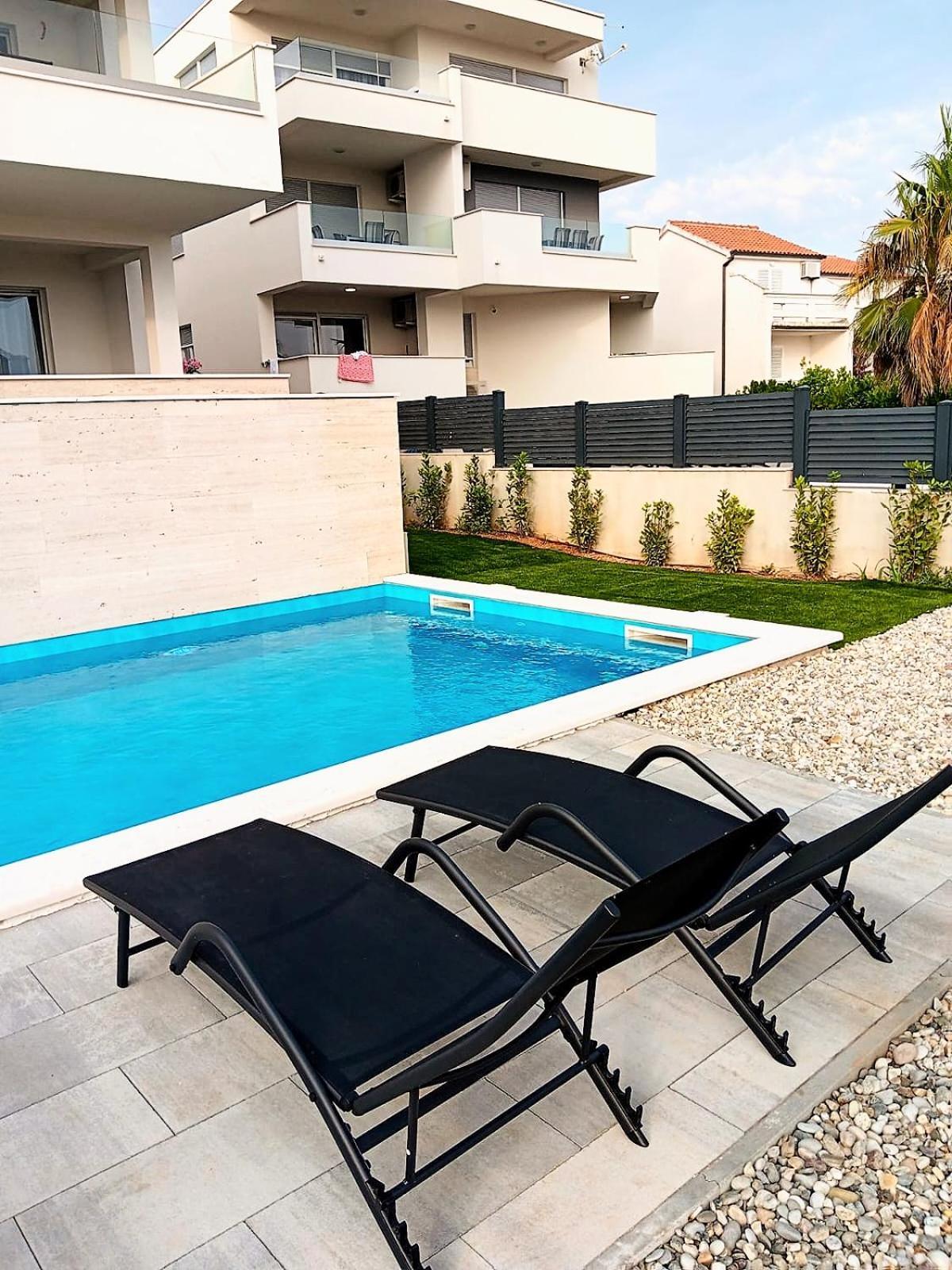 Villa Poseidon Novalja Bagian luar foto